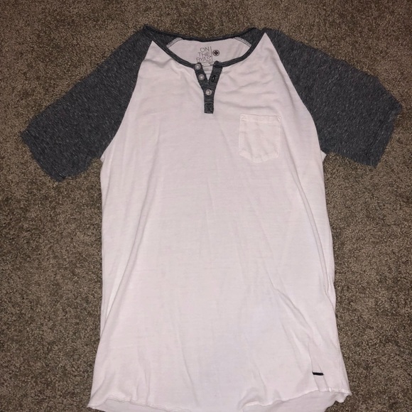 Raglan Short Sleeve Henley - Picture 1 of 1